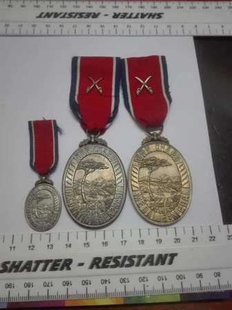Sadf Sandf Sadf Not Easy To Find John Chard Decoration Number 596 1530 With Army Crossed Swords On Ribbon Was Listed For R2 500 00 On 20 Mar At 18 16 By Fireproof 92 In Robertson Id 458181382