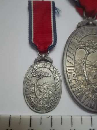 Sadf Sandf Sadf Not Easy To Find John Chard Decoration Number 596 1530 With Army Crossed Swords On Ribbon Was Listed For R2 500 00 On 20 Mar At 18 16 By Fireproof 92 In Robertson Id 458181382