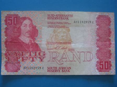 ZAR Bank Notes - OLD FIFTY RAND NOTE was sold for R43.00 on 1 Feb at 09 ...
