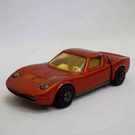 Models - 1970 Matchbox Speed Kings K - 24 Lamborghini Miura model toy car  was sold for  on 30 May at 14:17 by Unieke Antieke in Cape Town  (ID:229605184)