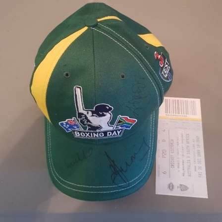 Sporting Memorabilia - 2008 BOXING DAY CRICKET TEST SIGNED ...