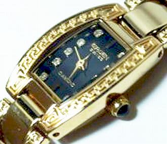 Women's Watches - NEW GRUEN SWISS LADIES 10 GENUINE DIAMOND/GOLD QUARTZ ...