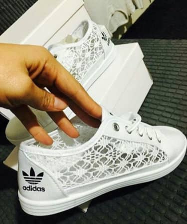 adidas lace sneakers