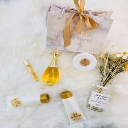 blonde joy perfume set