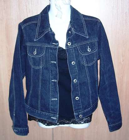 Dark Blue Denim Jacket from Truworths 