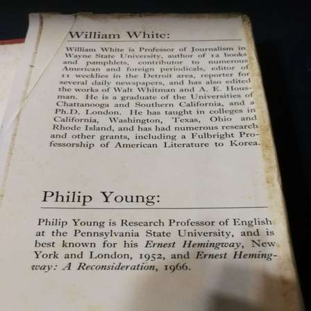 Ernest hemingway most famous work picture
