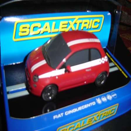 scalextric fiat 500
