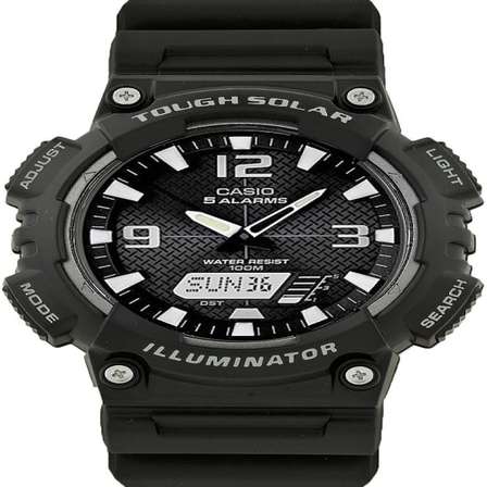 casio tough solar illuminator set time