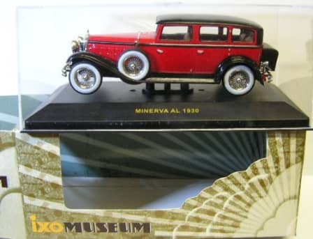 IXO Museum MUS042 Minerva Al 1930 in Red & Black Scale 1 43 for sale online 