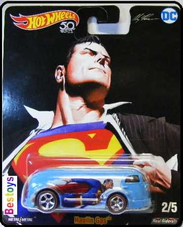 hot wheels haulin gas superman