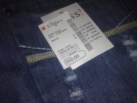 guess jeans at edgars
