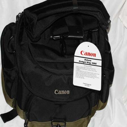 canon deluxe gadget bag 10eg large for 2 bodies and 5 lenses