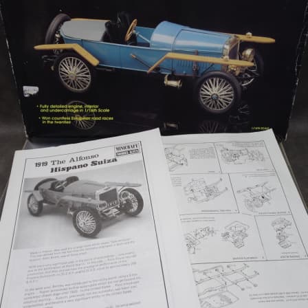 Minicraft Limited Edition 1/16 Scale 1919 Hispano-suisa Alfonso Model Kit for sale online