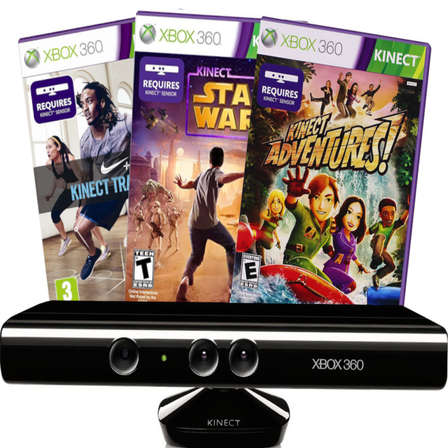 Virtual Reality Official Xbox 360 Kinect Sensor 3 Kinect Games Was Listed For R1 380 00 On 8 Nov At 21 01 By Ebudgetdeals In Johannesburg Id 487840146