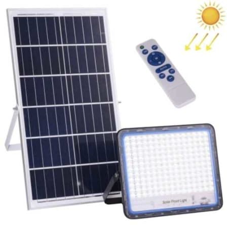 600W Solar LED Flood Light with Separate Solar Panel Including Remote Control