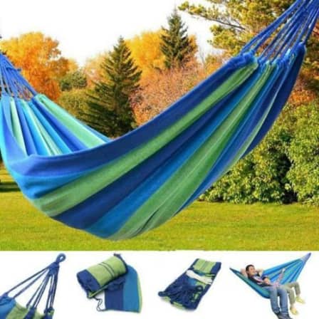Comfortable Folding / Hanging Hammock - Ideal for those Lazy Days!