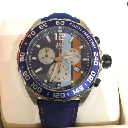 Men S Watches Tag Heuer Formula 1 Gulf Racing Special Edition Was Listed For R19 990 00 On 21 Dec At 12 01 By Digitalrsa1 In Balito Tongaat Id 445299211