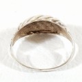 925 Sterling Silver Ring weight 33g size N as per photo