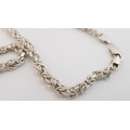 925 Sterling Silver Chain weight 39,9g length 56cm as per photo