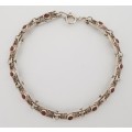 925 Sterling Silver Bracelet weight 6,9g as per photo