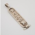 925 Sterling Silver Egyptian Pendant weight 5,3g as per photo