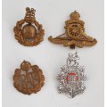Lot of 12 Assorted British Badges as per photo