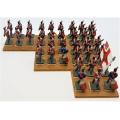 British Infantry lot of 36 lead soldiers 25mm  - as per photo