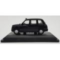London Taxi Model Car made by Oxford Diecast scale 1:72 as per photo