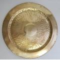 Large 1928 Decorative Hand Engraved Brass Plate 60cm as per photo