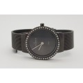 Skagen Denmark Ultraslim Stainless Steel Mesh Strap watch with Crystal Accents as per photo