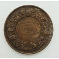 1896 1 Ounce Bronze National Amateur Garden Association Medallion as per photo