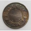 1897 1 Ounce Silver National Amateur Garden Association Medallion as per photo