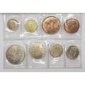Barclays Bank Ltd last date struck before the adoption of the decimal system in England Proof set