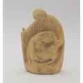 Hand Made Baby Jesus, Mother Mary and Father Joseph wood carving as per photo