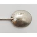Antique Sterling Silver Mustard Spoon weight 7.3g as per photo