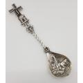Dutch Silver Souvenir Spoon- Moving Windmill- Hallmarked, Made in Holland weight 19.4g as per photo