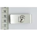 Vintage Sterling Silver Elephant Money Clip Hallmarked 925, weight 16g as per photo