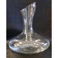 Glass Decanter height 26cm as per photo
