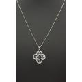 925 Sterling Silver Tree of Life Pendant and Chain weight 4g as per photo