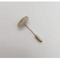 925 Sterling Silver USB Lapel/Tie Pin weight 2g as per photo