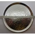 Hammered Round Silver Plated Tray as per photo