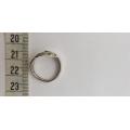 925 Sterling Silver Snake Ring weight 2.6g as per photo