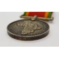 WWII War Medal and Africa Service Medal Issued to HJ Jones as per photo