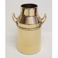 Small Brass Milk Pale with handles as per photo