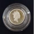 1990 Silver Piedfort Silver 5 Pence Coin as per photo