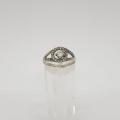 925 Sterling Silver Ring Size N Weight 2.3g as per photo
