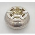 Japanese silver ashtray - 8 x 11cm - as per photi