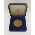 1934-1984 SA Airways 50 Years of Flight Medallion in Original Box as per photo