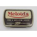 Full tin of Meloids - for a mellow voice - as per photo