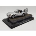 BMW Z8 - The World is not enough model car - case cracked - as per photo
